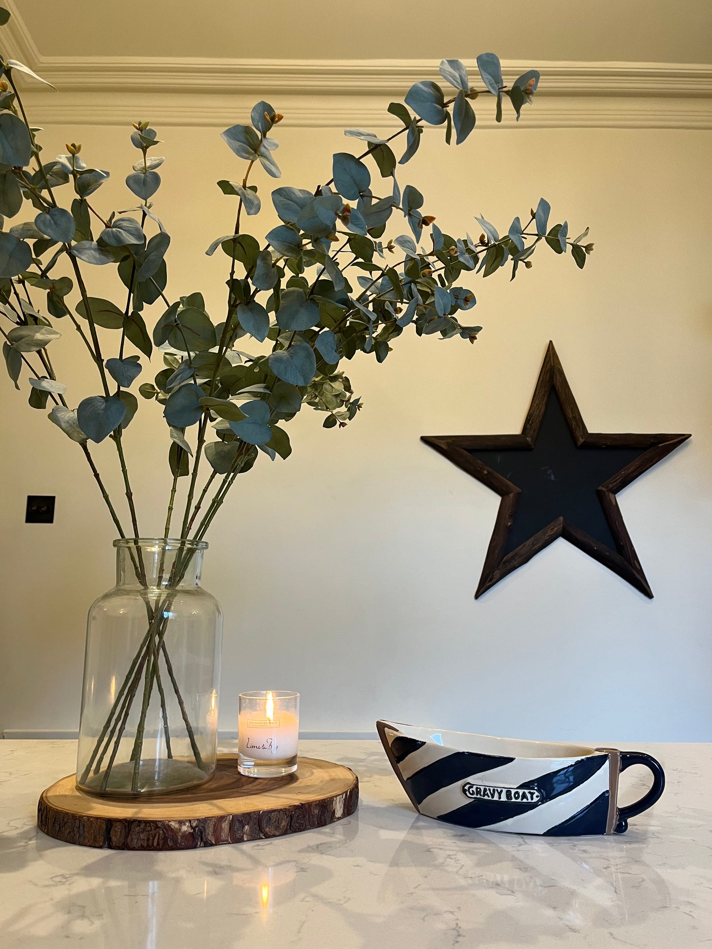 Large nautical gravy boat