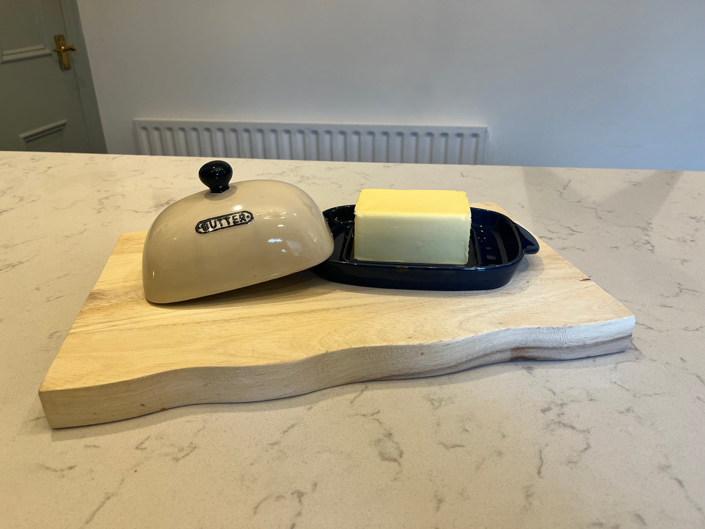 Farmhouse butter dish